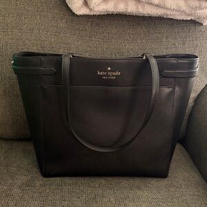 Kate Spade Black Staci Laptop Tote